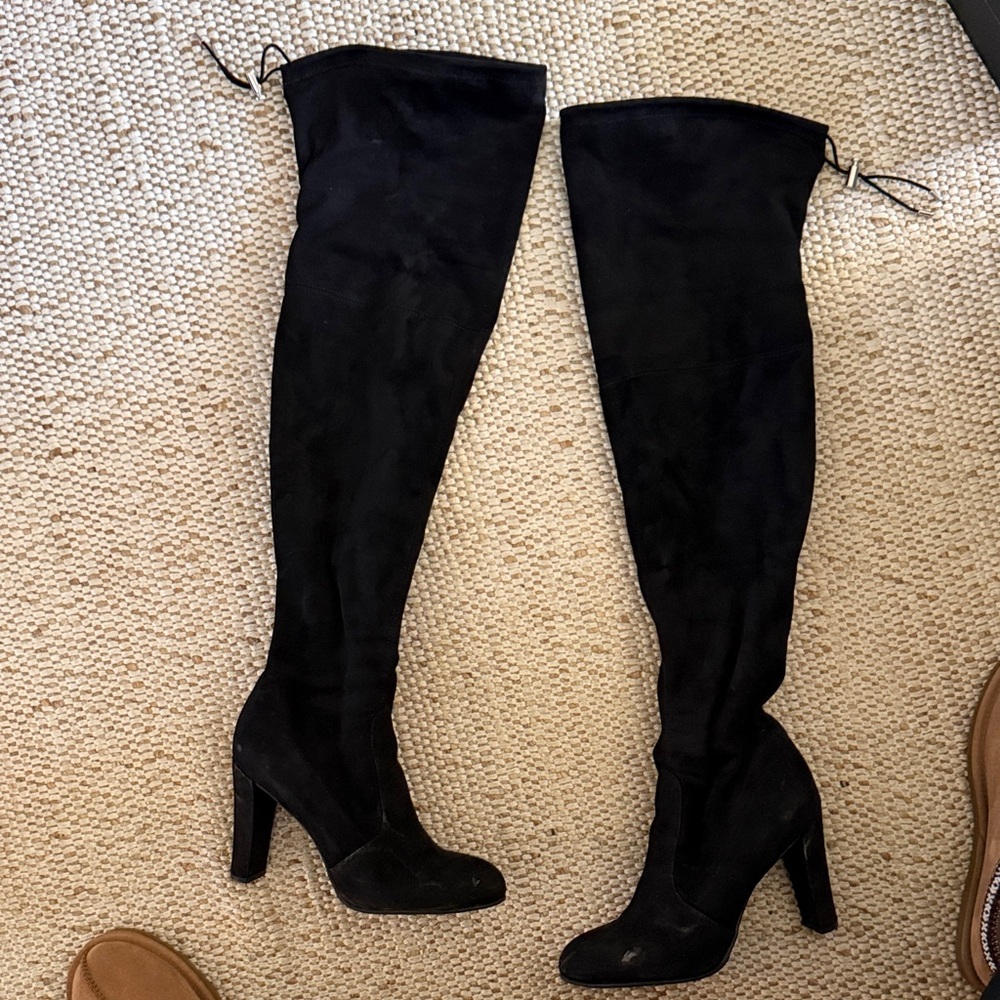 Black Sam Edelman Over-the-Knee Women's Boots